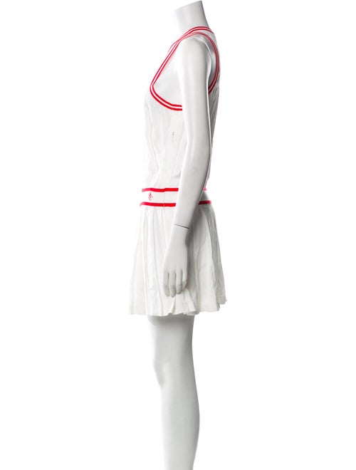 Sporty & Rich Striped Mini Dress