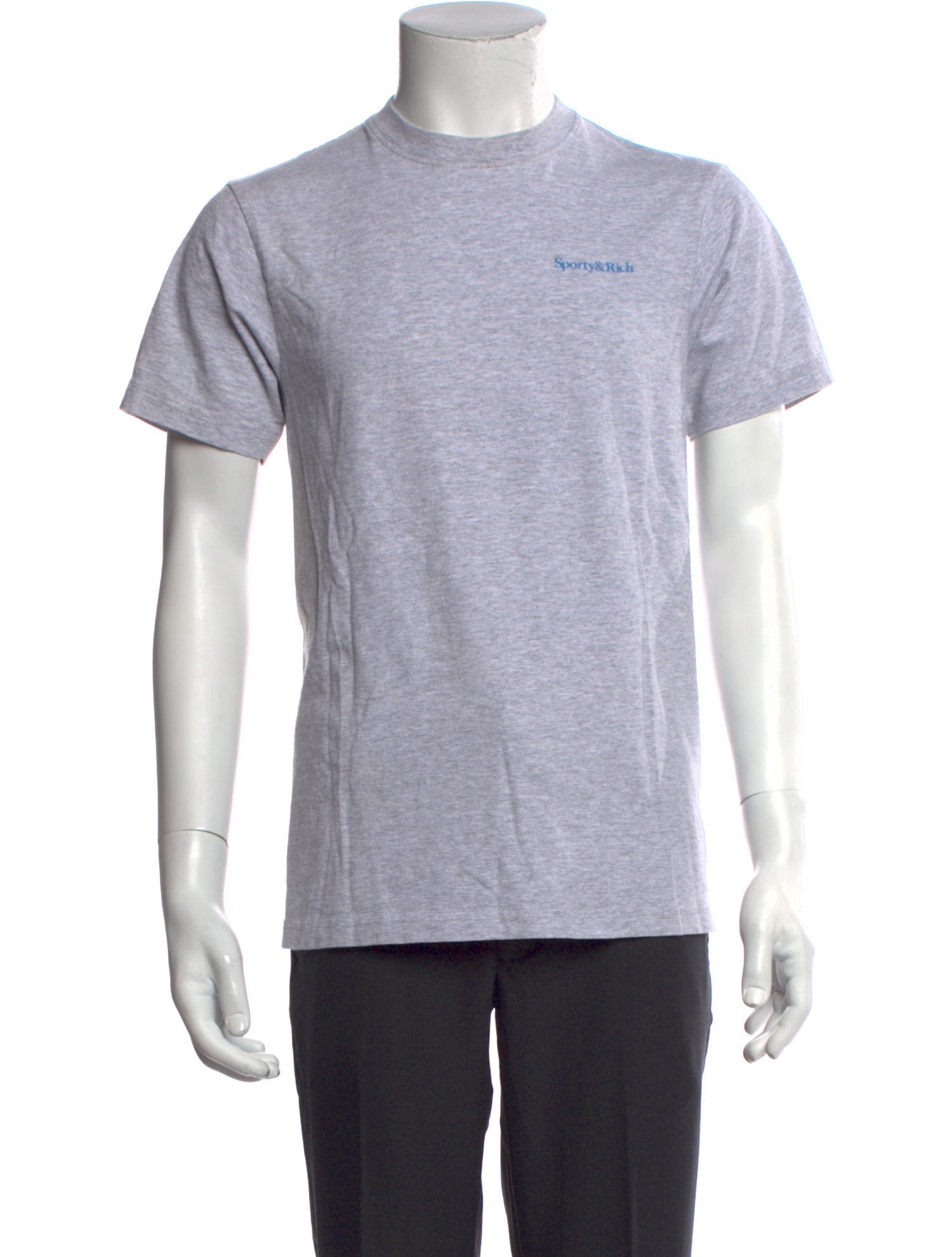 Sporty & Rich Graphic Print Crew Neck T-Shirt