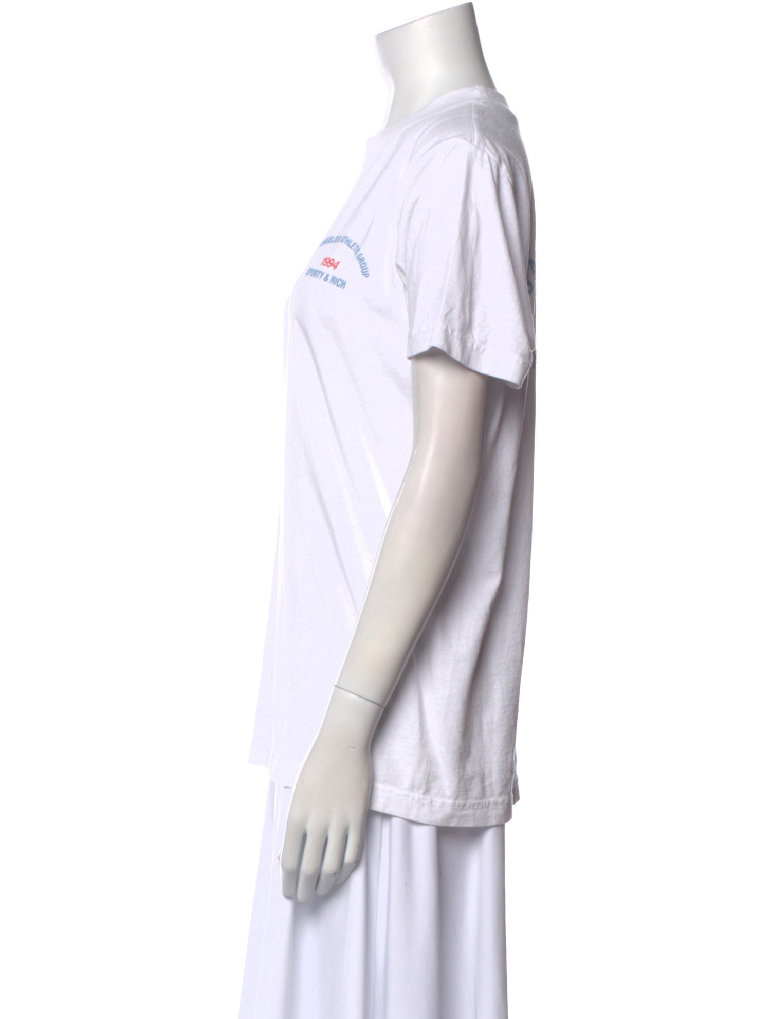 Sporty & Rich Crew Neck Short Sleeve T-Shirt