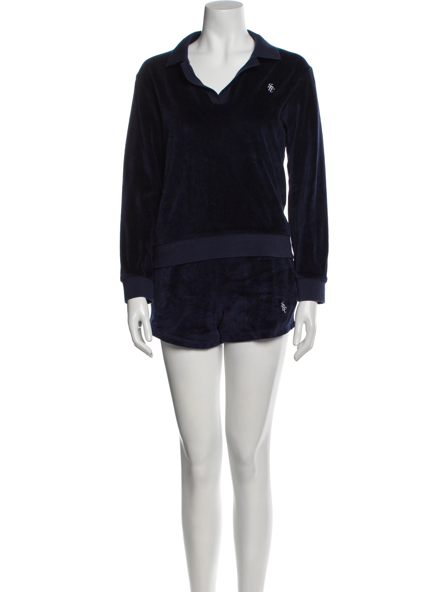 Sporty & Rich Printed Short Set