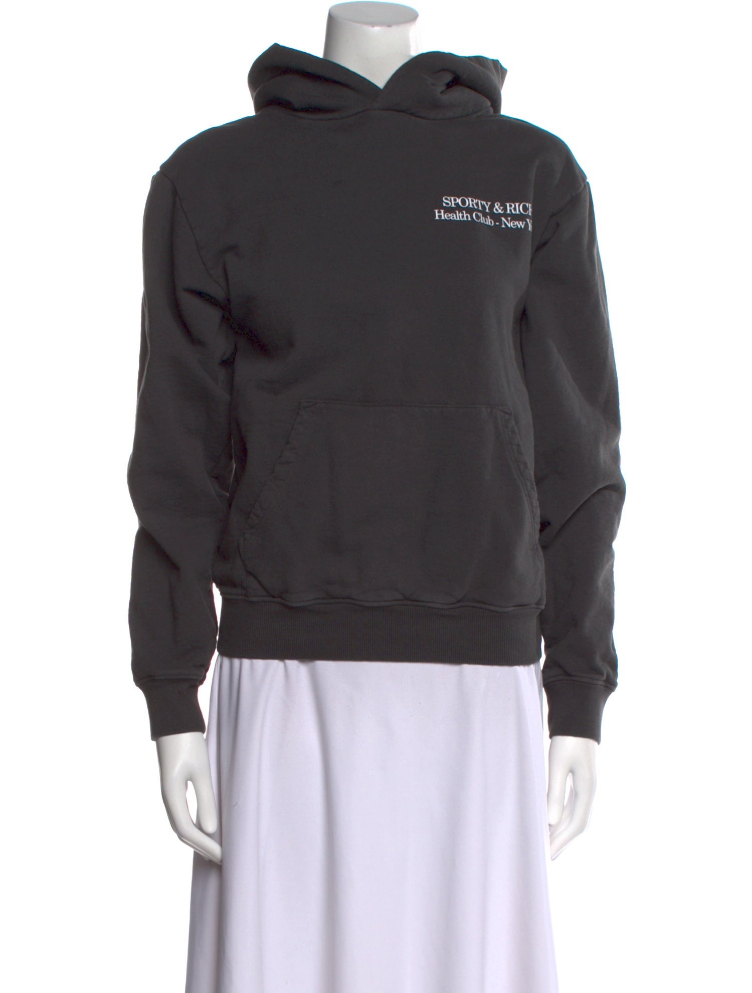 Sporty & Rich Crew Neck Long Sleeve Sweatshirt