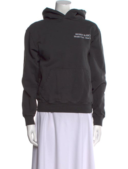 Sporty & Rich Crew Neck Long Sleeve Sweatshirt