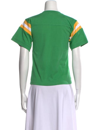 Sporty & Rich Graphic Print Crew Neck T-Shirt