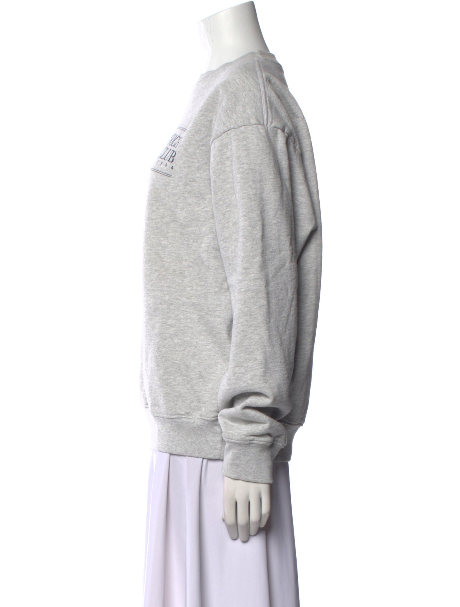 Sporty & Rich Graphic Print Crew Neck Sweatshirt