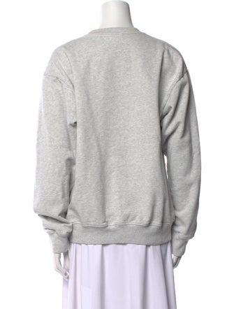 Sporty & Rich Graphic Print Crew Neck Sweatshirt