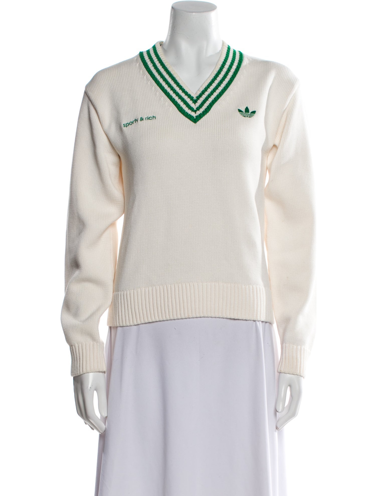 Sporty & Rich V-Neck Sweater