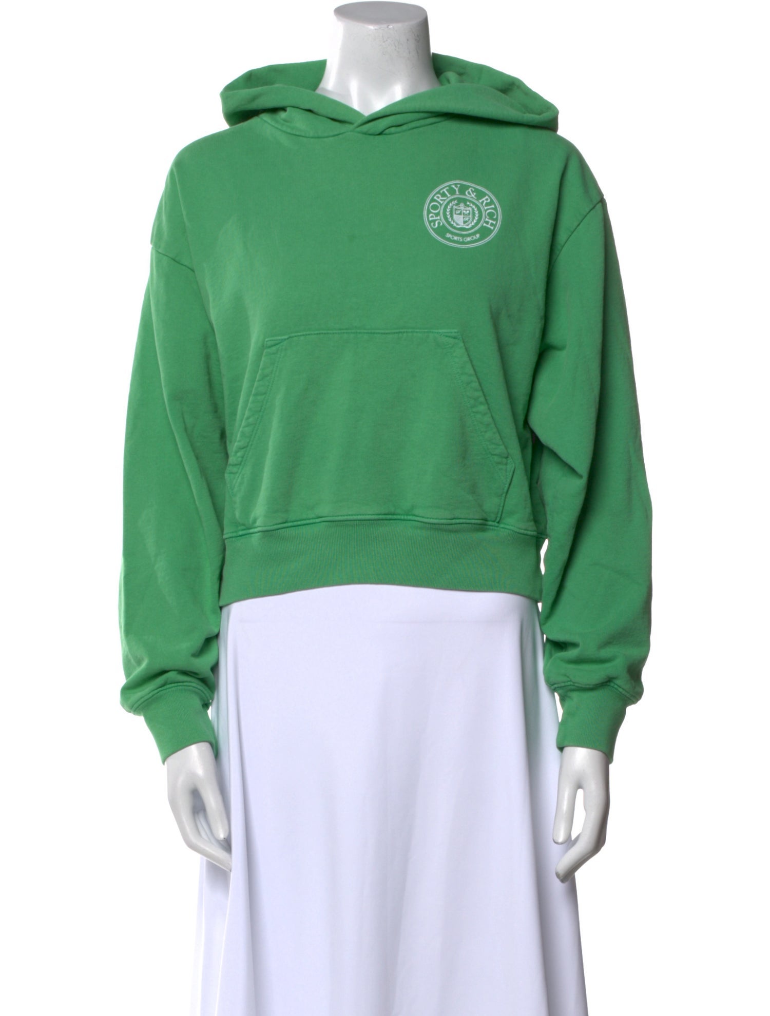 Sporty & Rich Crew Neck Long Sleeve Sweatshirt