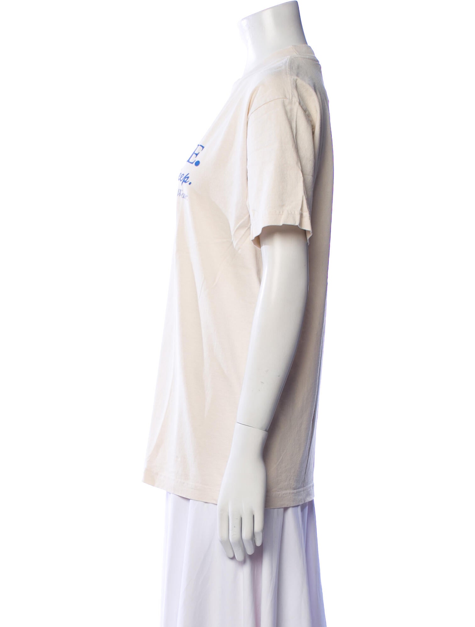 Sporty & Rich Graphic Print Crew Neck T-Shirt