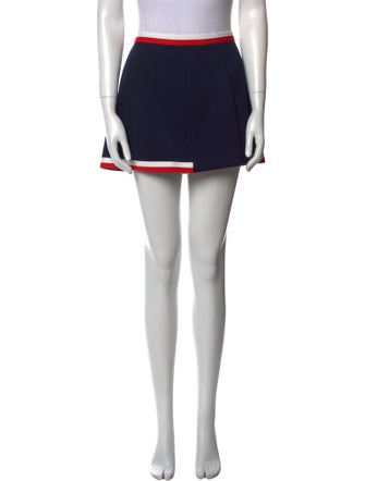 Sporty & Rich Striped Mini Skirt