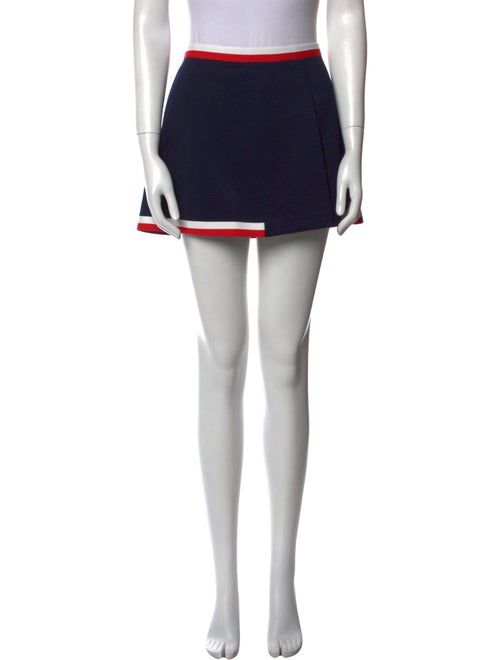 Sporty & Rich Striped Mini Skirt