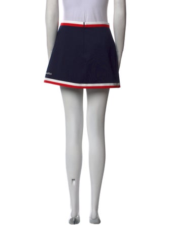 Sporty & Rich Striped Mini Skirt