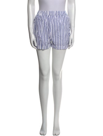 Sporty & Rich Striped Mini Shorts