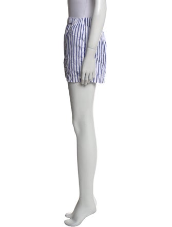 Sporty & Rich Striped Mini Shorts
