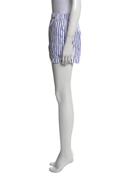 Sporty & Rich Striped Mini Shorts
