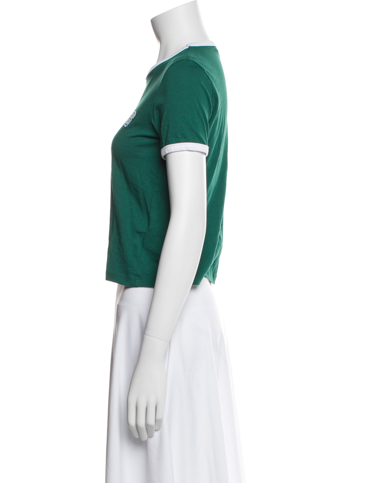 Sporty & Rich Graphic Print Crew Neck T-Shirt