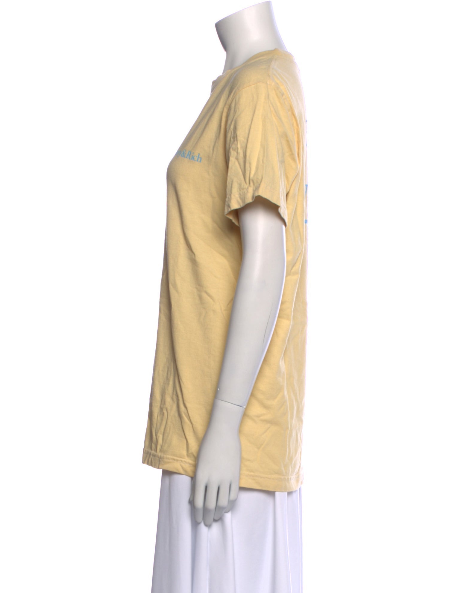 Sporty & Rich Crew Neck Short Sleeve T-Shirt