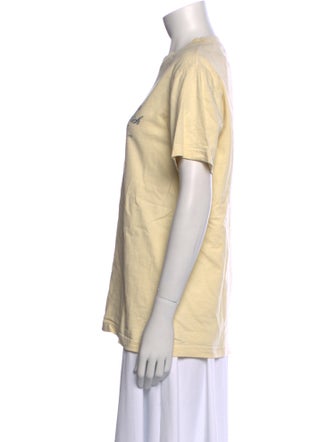 Sporty & Rich Graphic Print Crew Neck T-Shirt