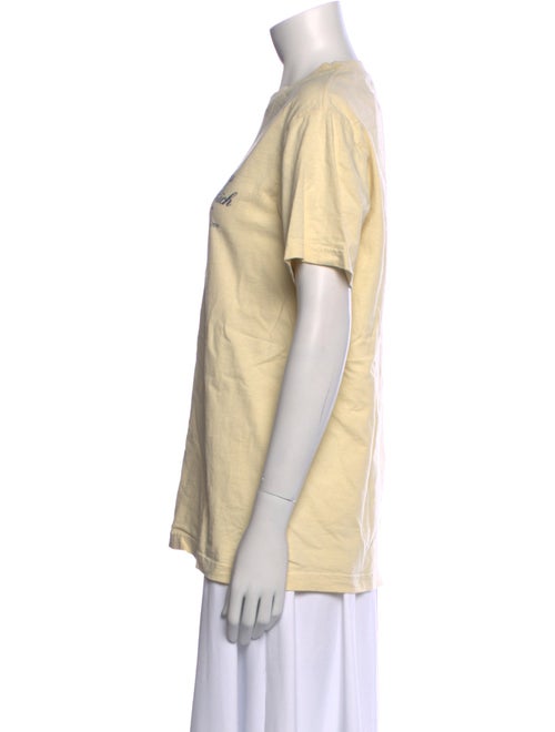 Sporty & Rich Graphic Print Crew Neck T-Shirt