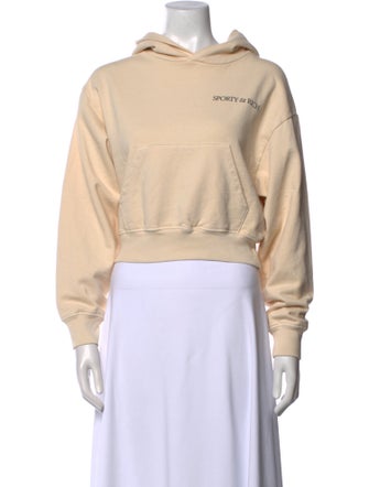 Sporty & Rich Crew Neck Long Sleeve Sweatshirt