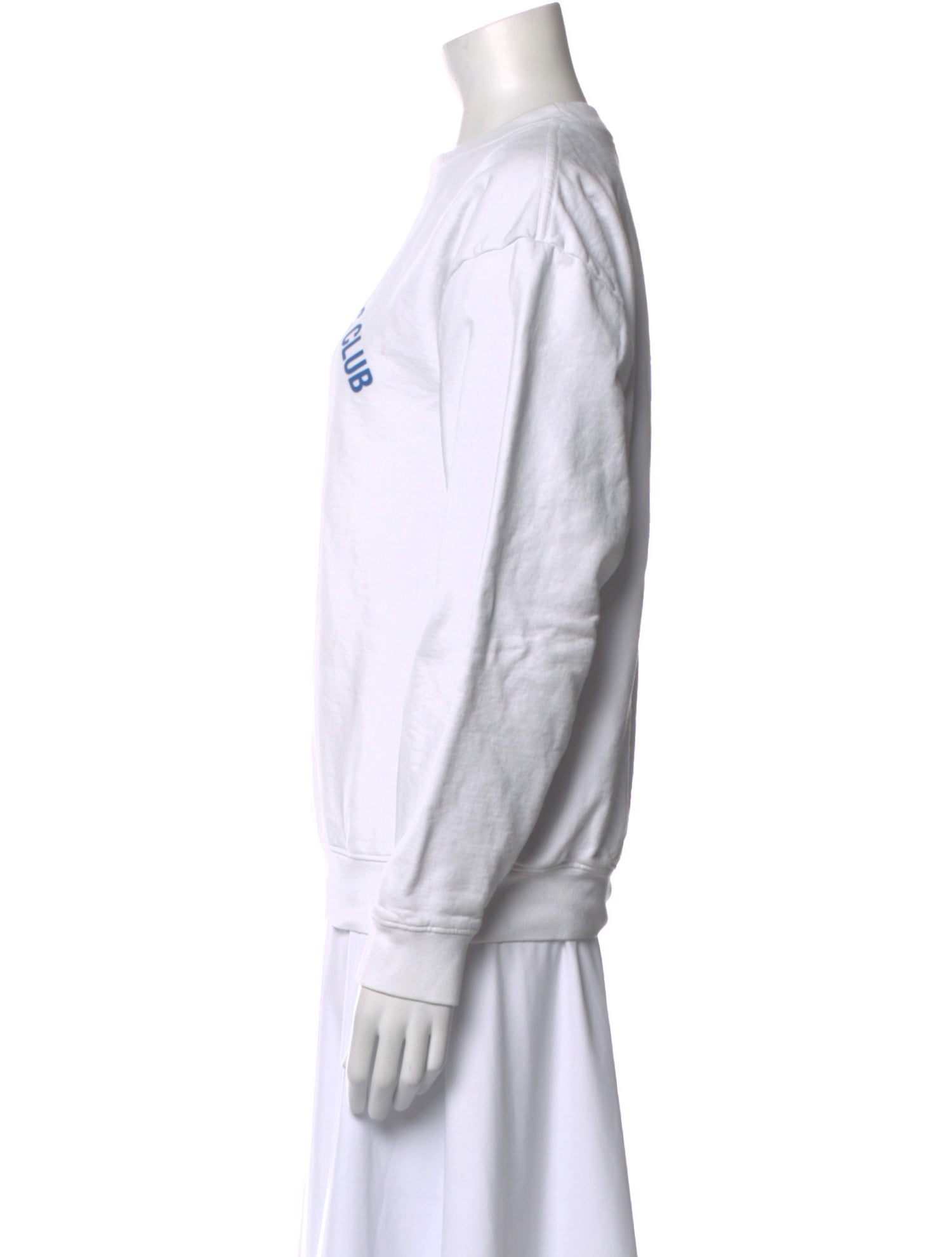 Sporty & Rich Graphic Print Crew Neck Sweatshirt