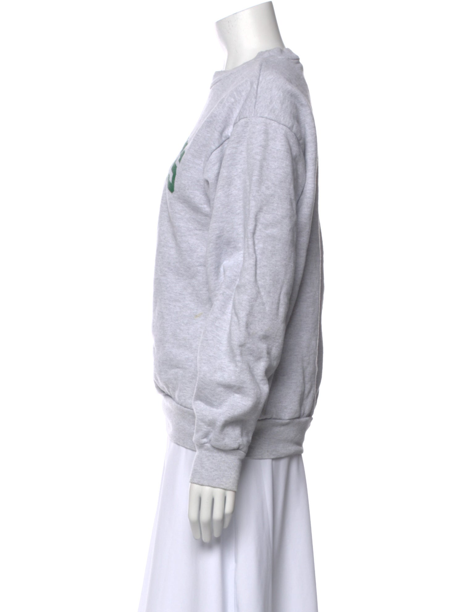 Sporty & Rich Graphic Print Crew Neck Sweatshirt