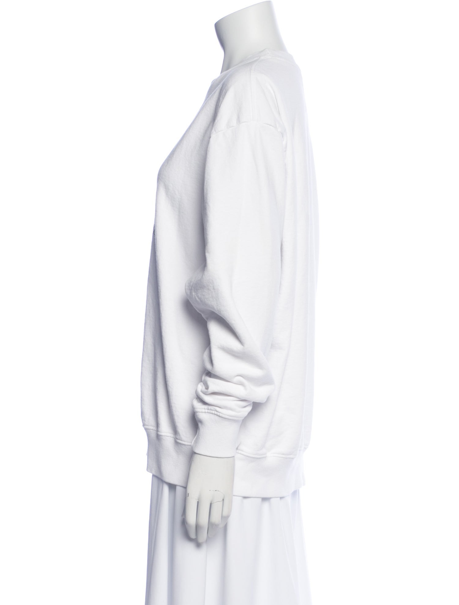 Sporty & Rich Graphic Print Crew Neck Sweatshirt