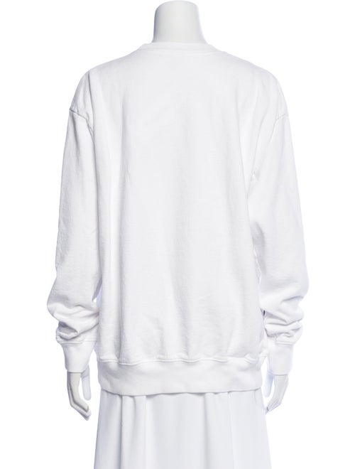 Sporty & Rich Graphic Print Crew Neck Sweatshirt