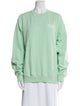 Sporty & Rich Crew Neck Long Sleeve Sweatshirt