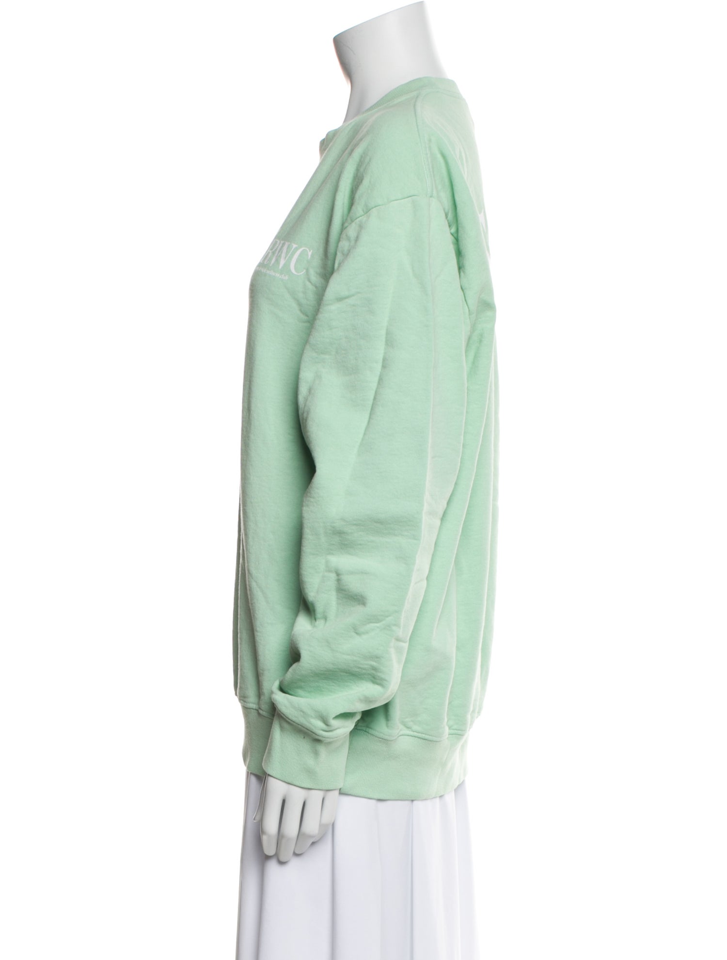 Sporty & Rich Crew Neck Long Sleeve Sweatshirt