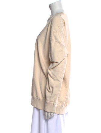 Sporty & Rich Graphic Print Crew Neck Sweatshirt