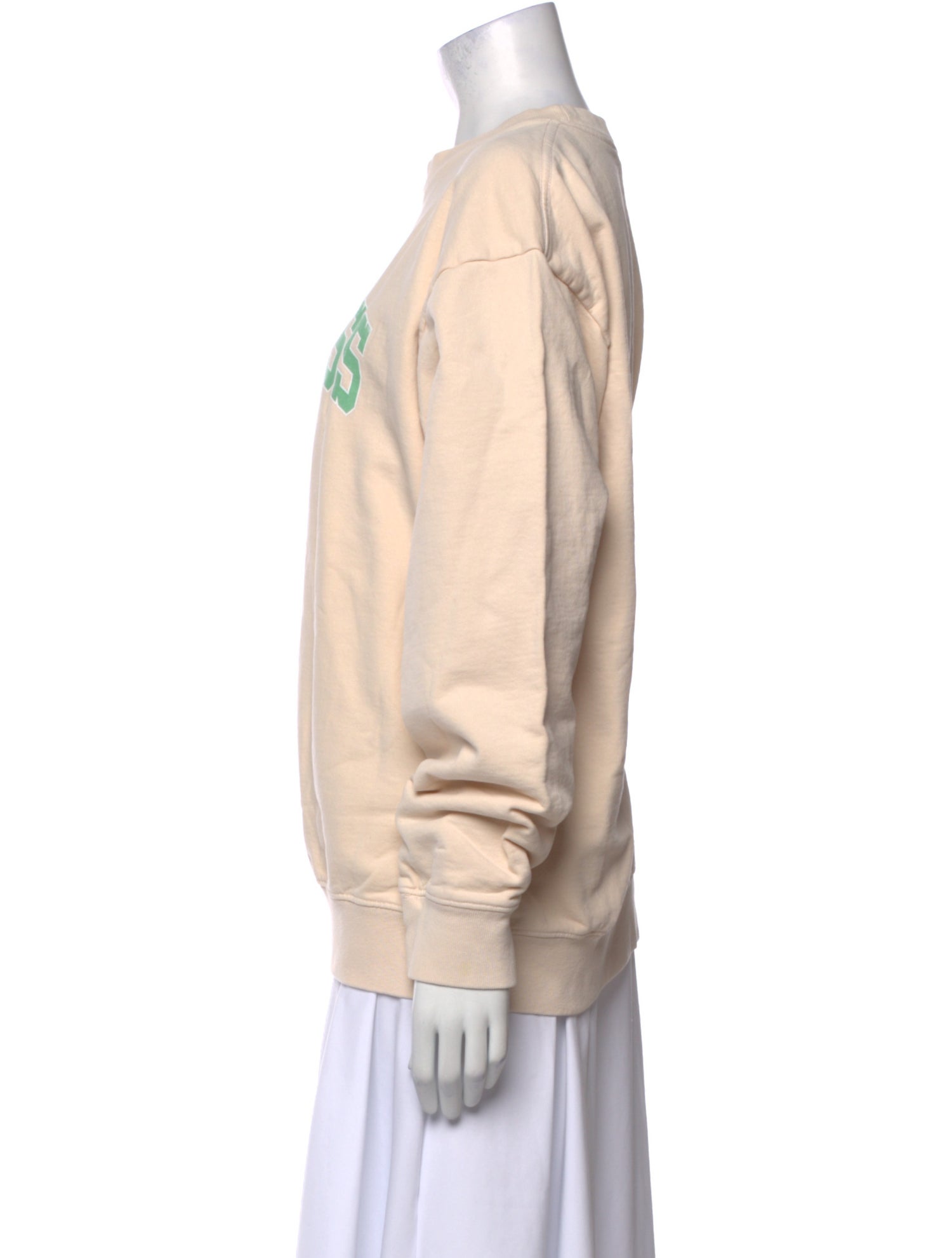 Sporty & Rich Graphic Print Crew Neck Sweatshirt