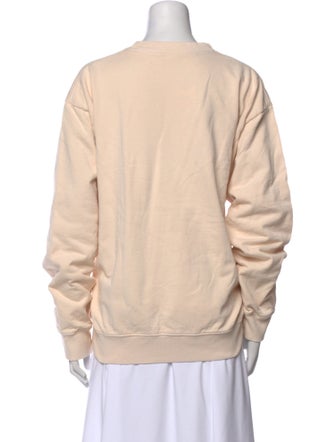 Sporty & Rich Graphic Print Crew Neck Sweatshirt