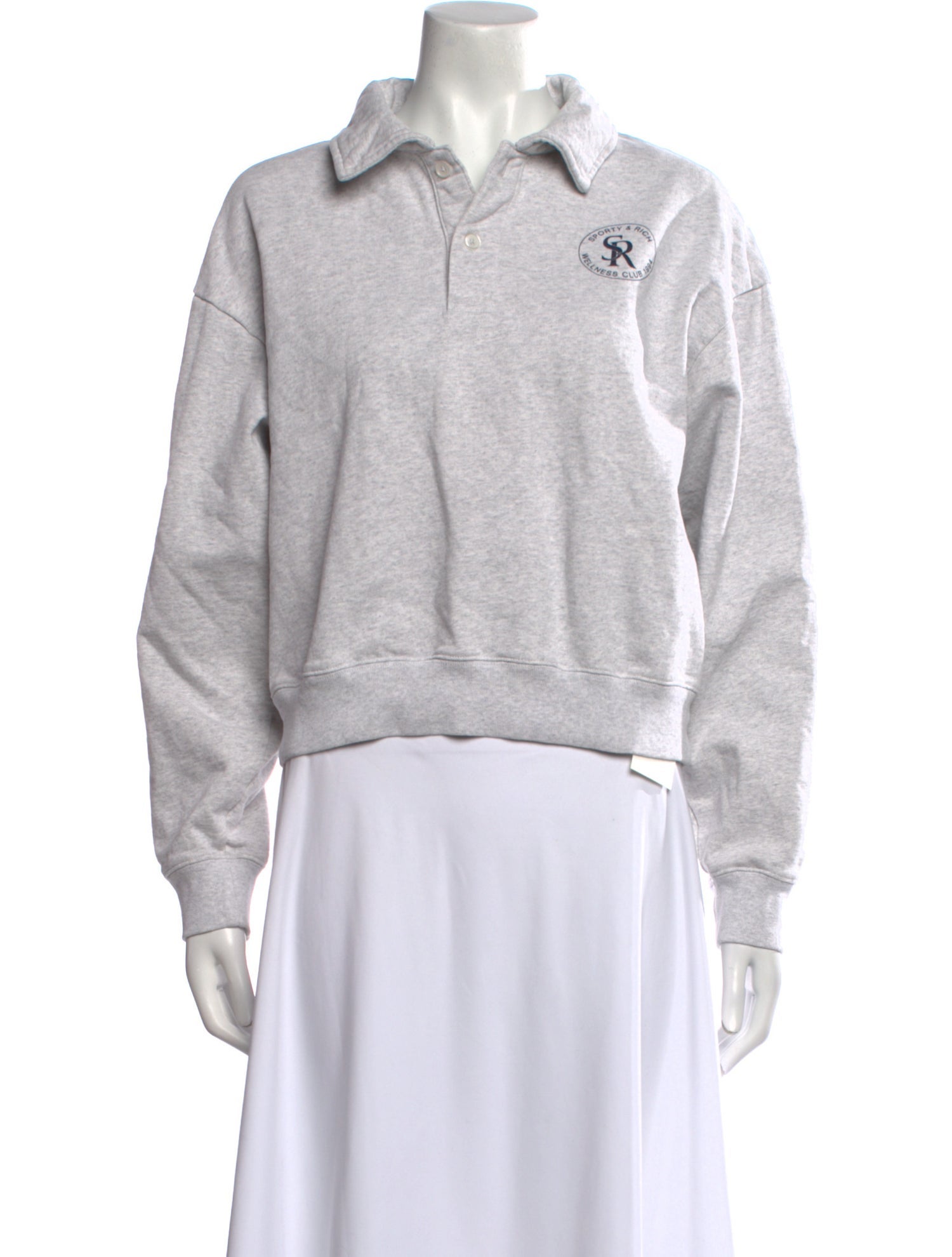 Sporty & Rich Long Sleeve Sweatshirt