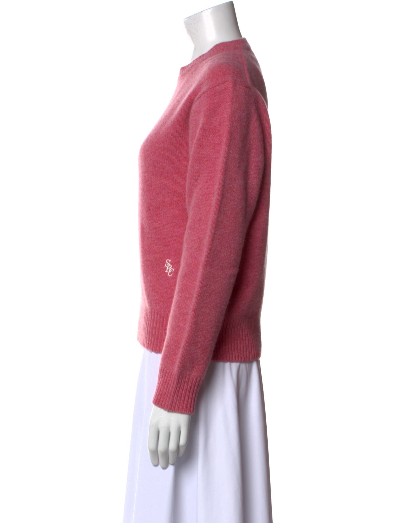 Sporty & Rich Wool Crew Neck Sweater