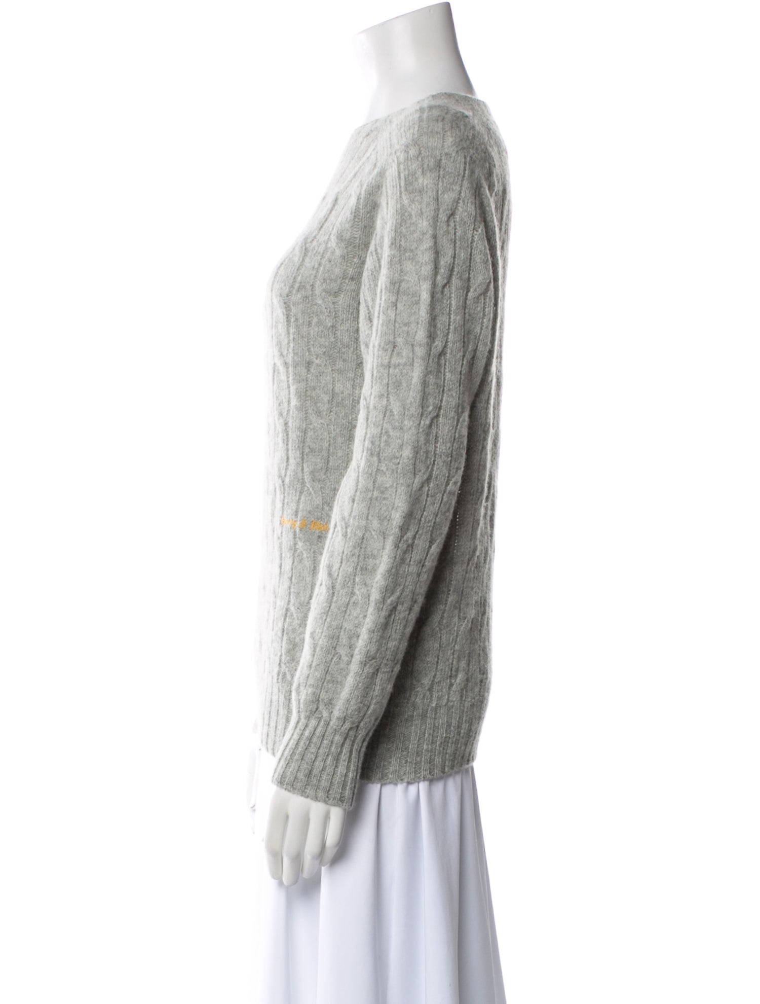 Sporty & Rich Wool Crew Neck Sweater