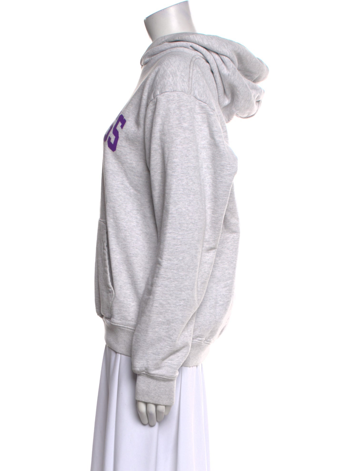 Sporty & Rich Graphic Print Crew Neck Hoodie