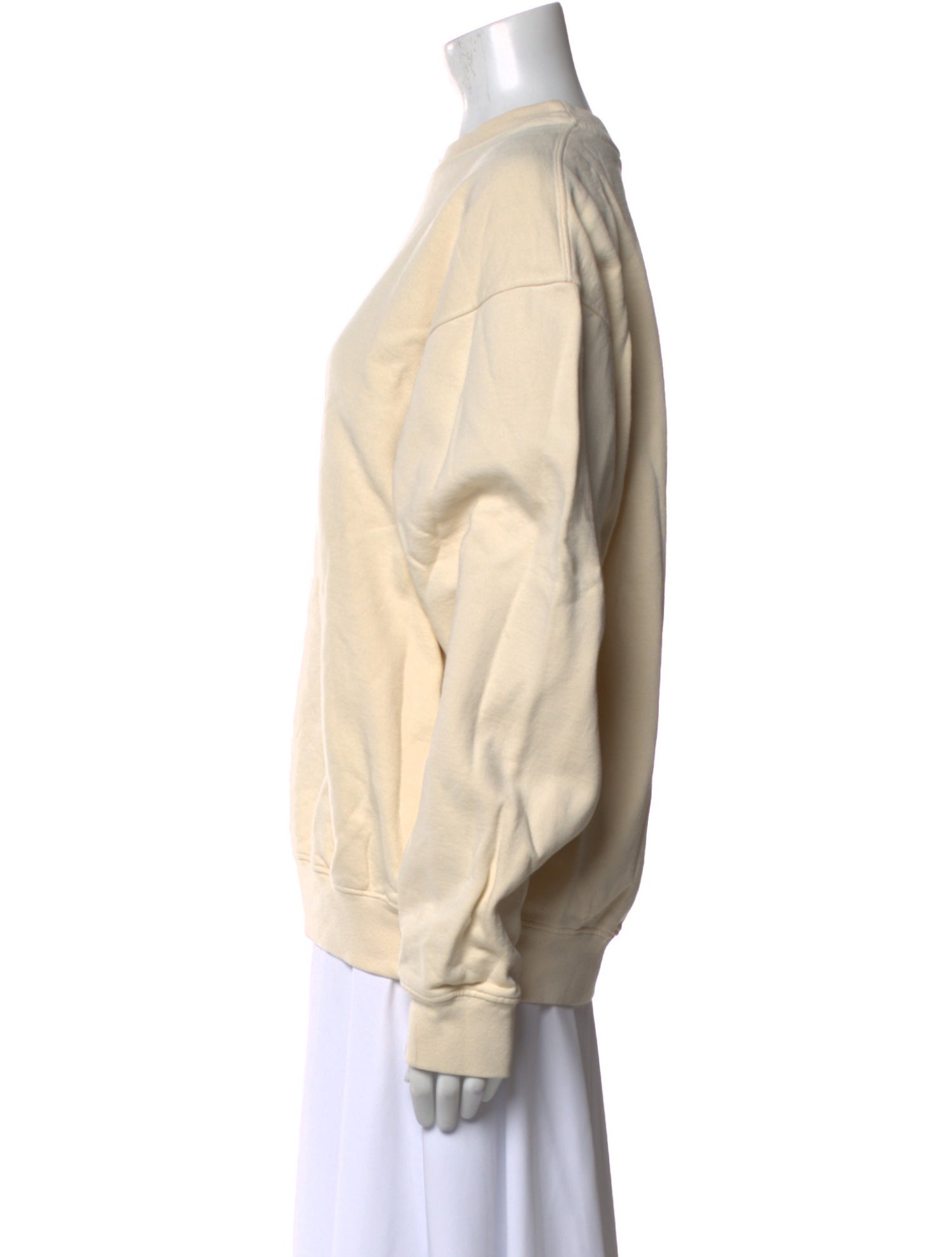 Sporty & Rich Crew Neck Long Sleeve Sweatshirt