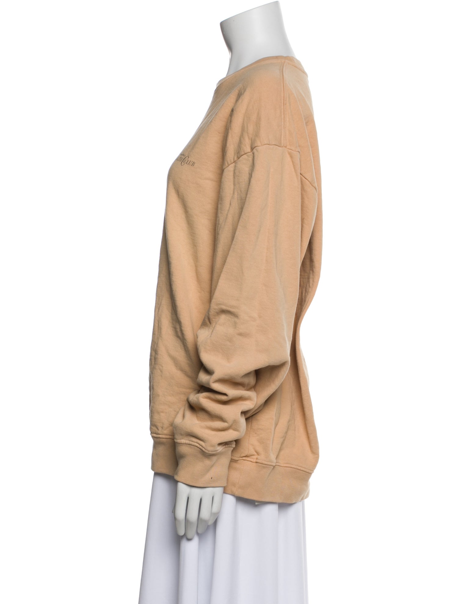 Sporty & Rich Crew Neck Long Sleeve Sweatshirt