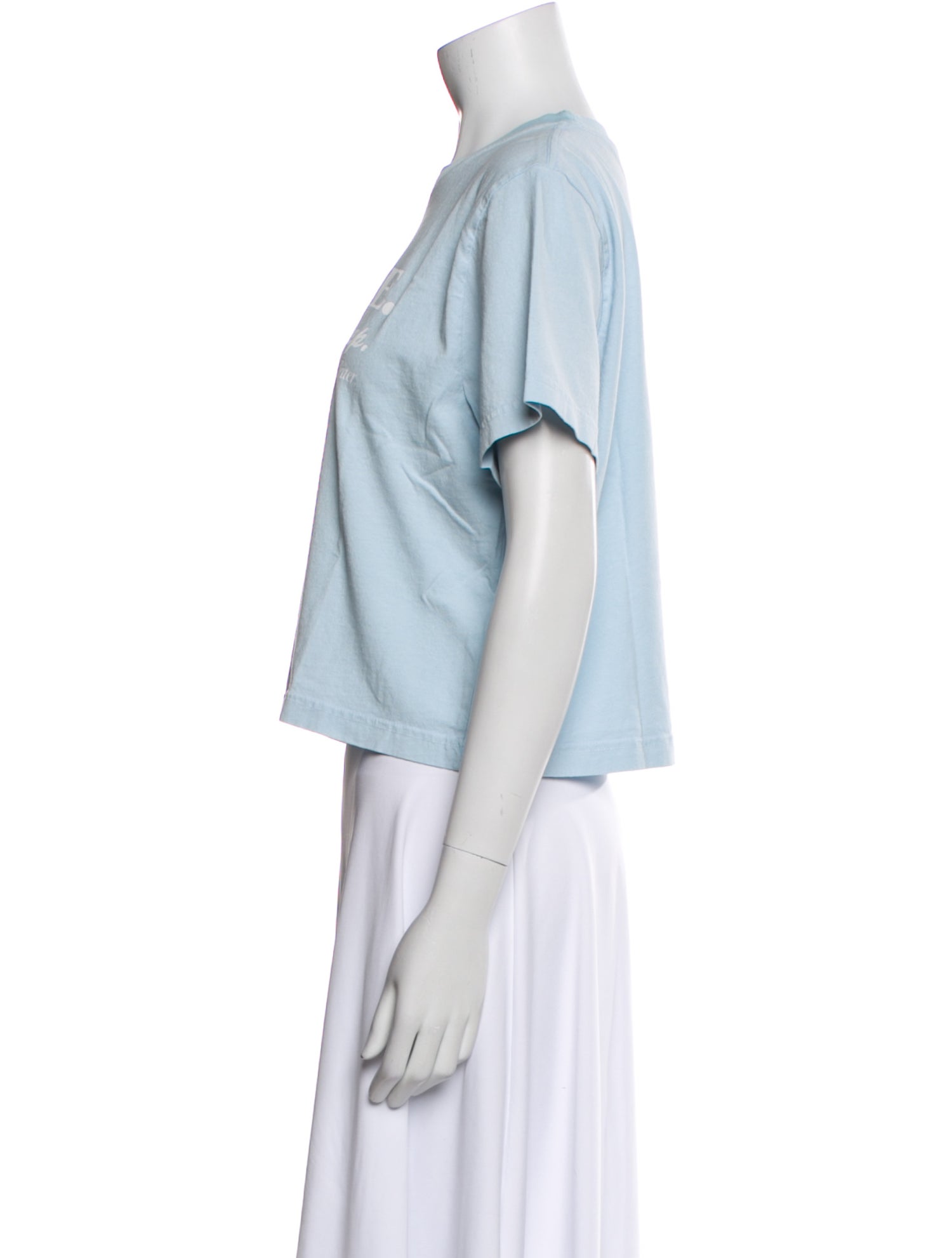 Sporty & Rich Graphic Print Crew Neck T-Shirt