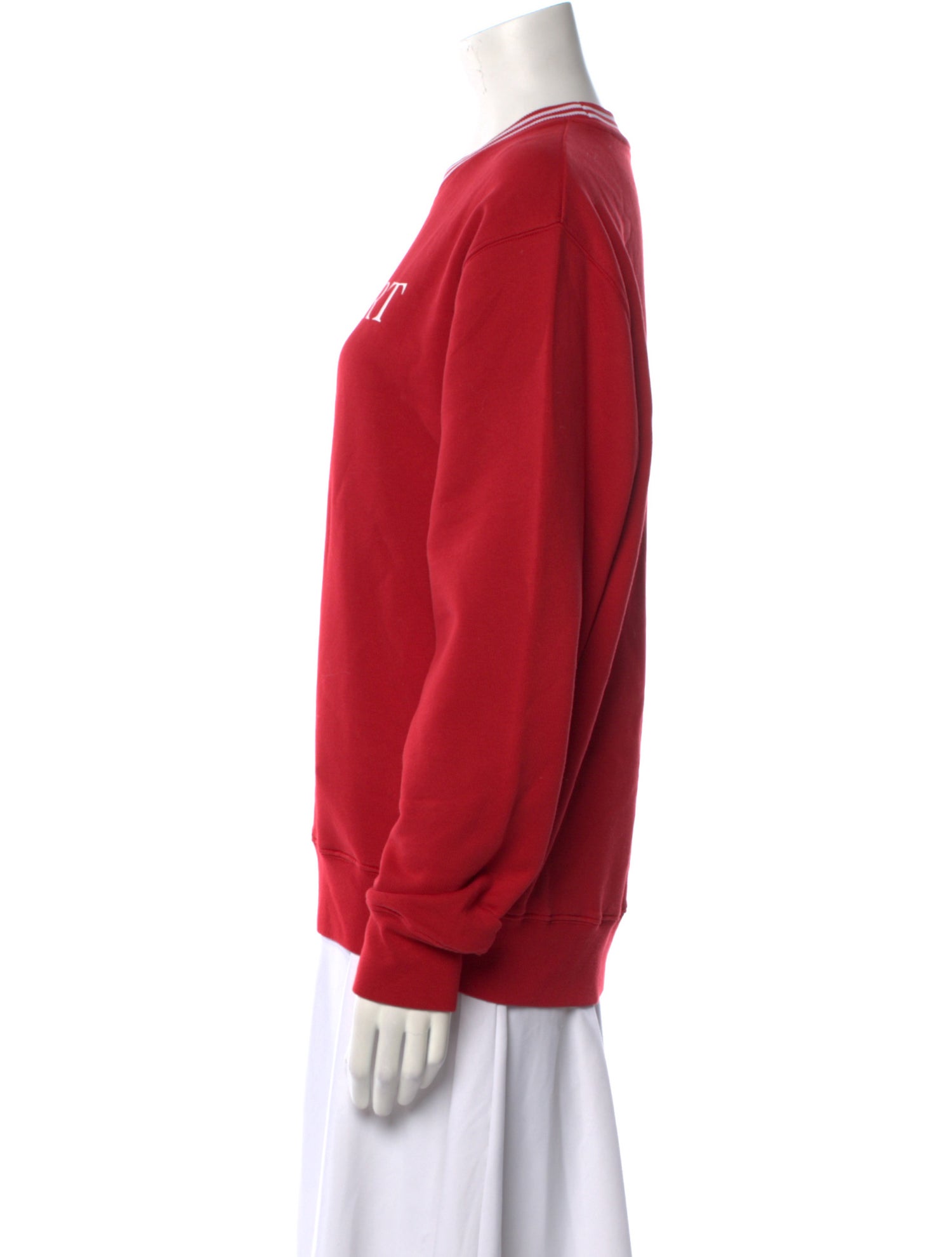 Sporty & Rich Graphic Print Crew Neck Sweatshirt