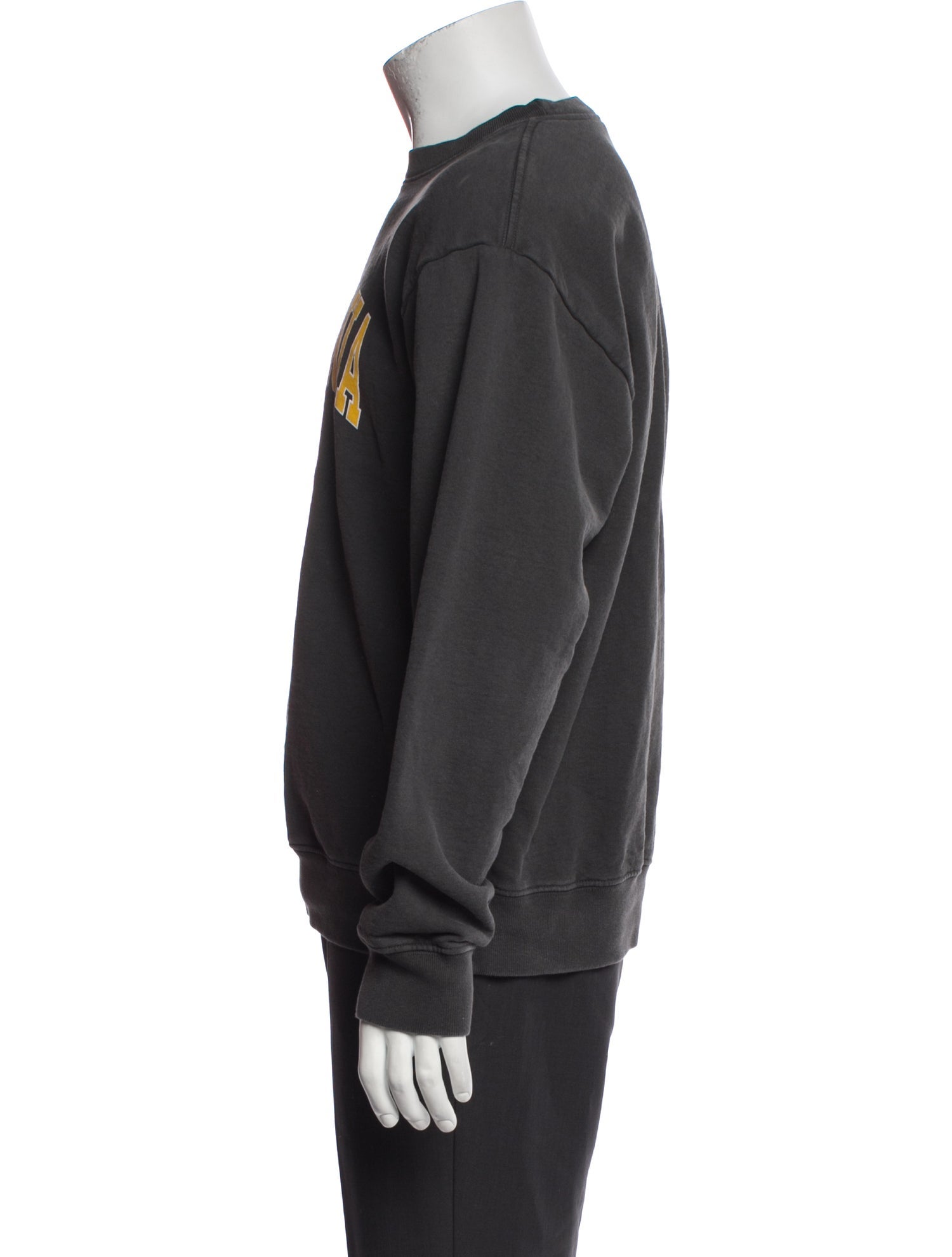 Sporty & Rich Graphic Print Crew Neck Sweatshirt