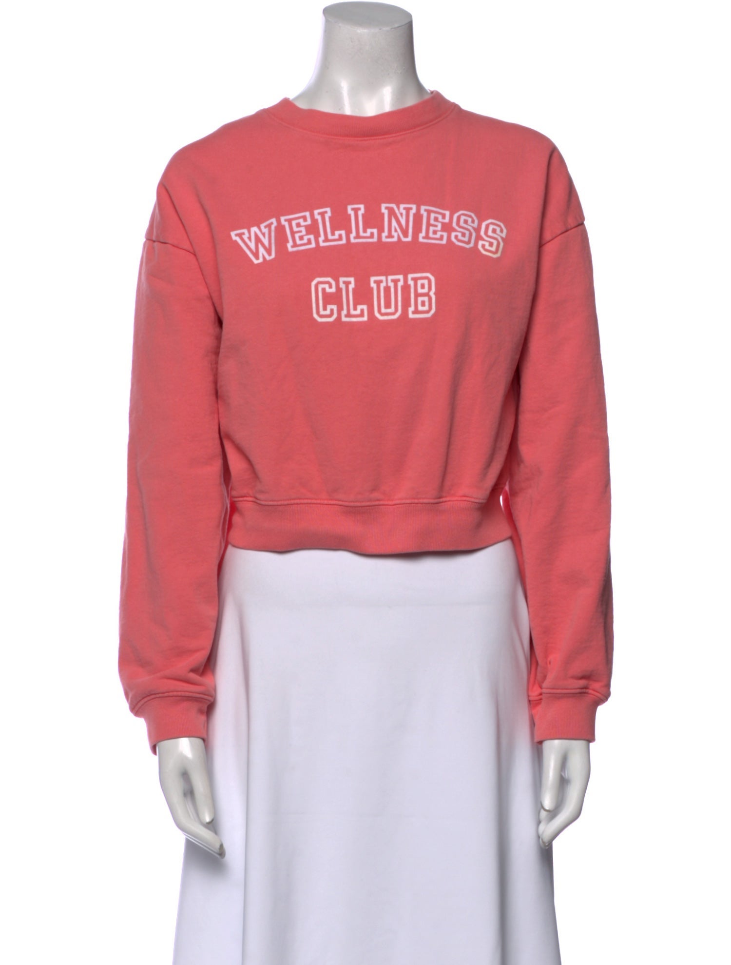 Sporty & Rich Graphic Print Crew Neck Sweatshirt