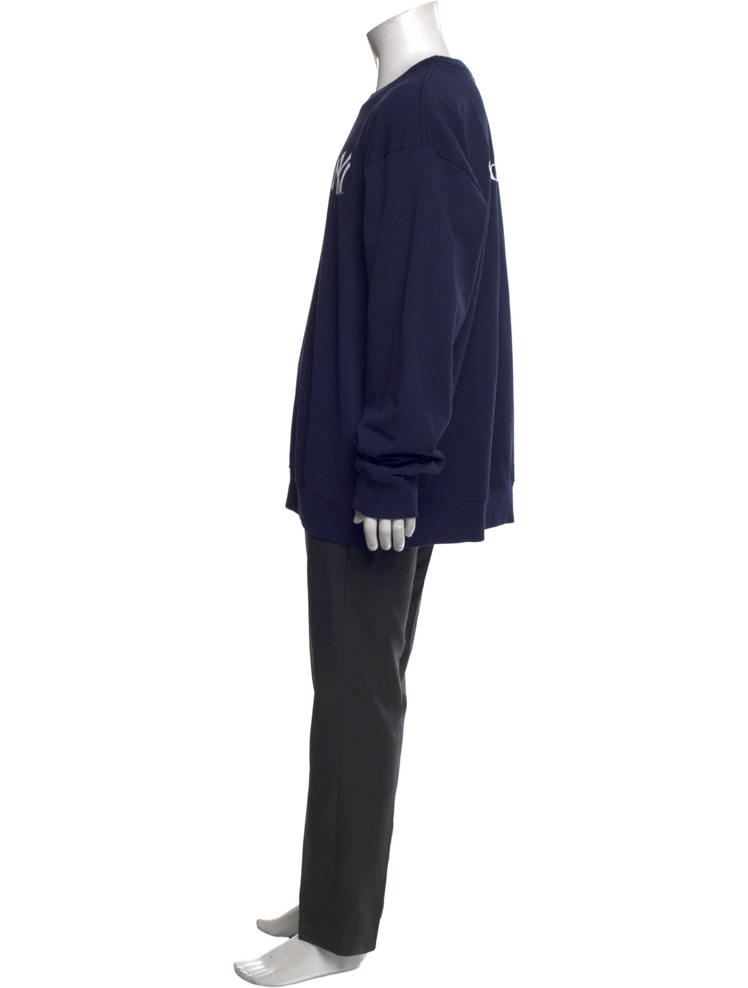 Sporty & Rich Graphic Print Crew Neck Sweatshirt w/ Tags