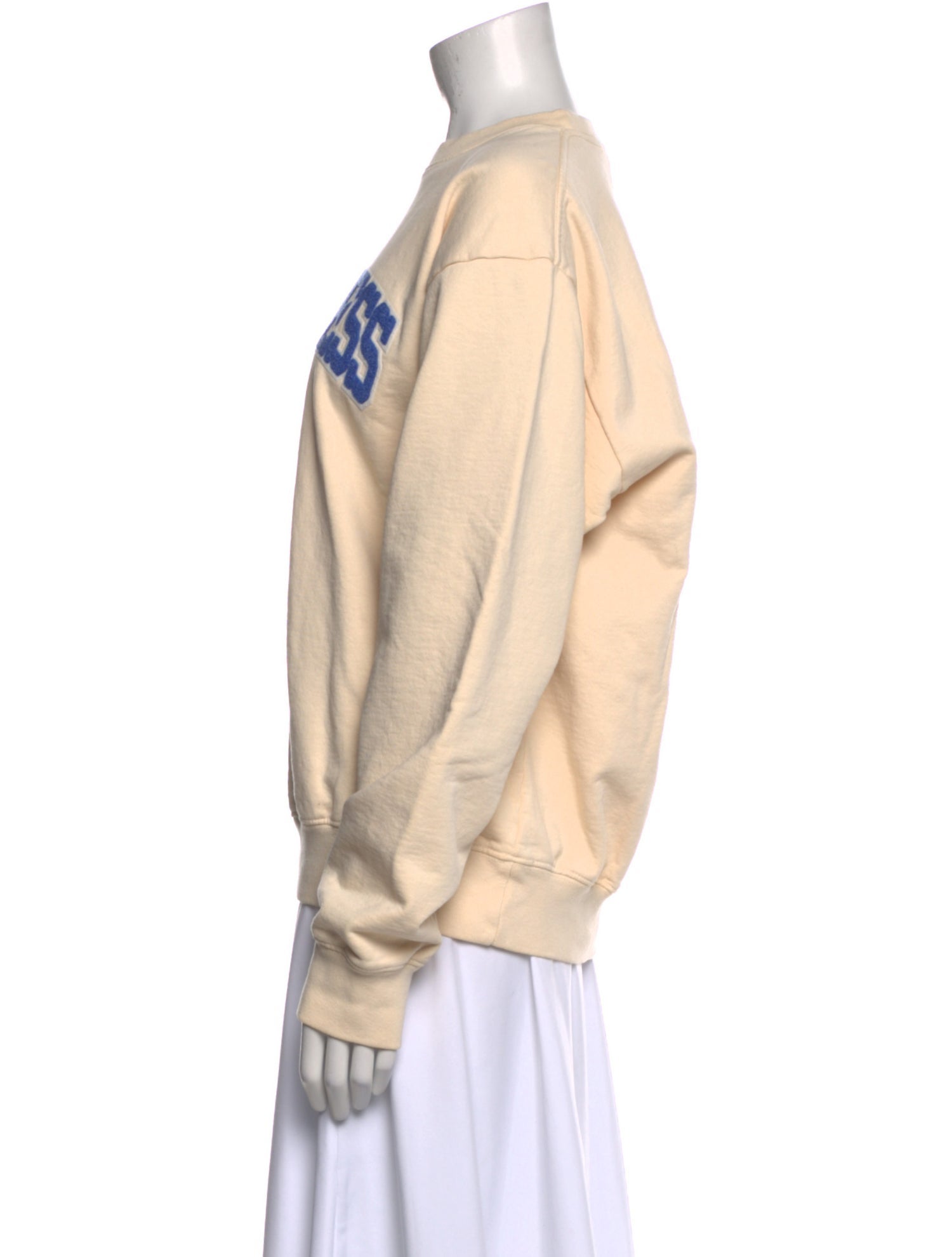 Sporty & Rich Graphic Print Crew Neck Sweatshirt