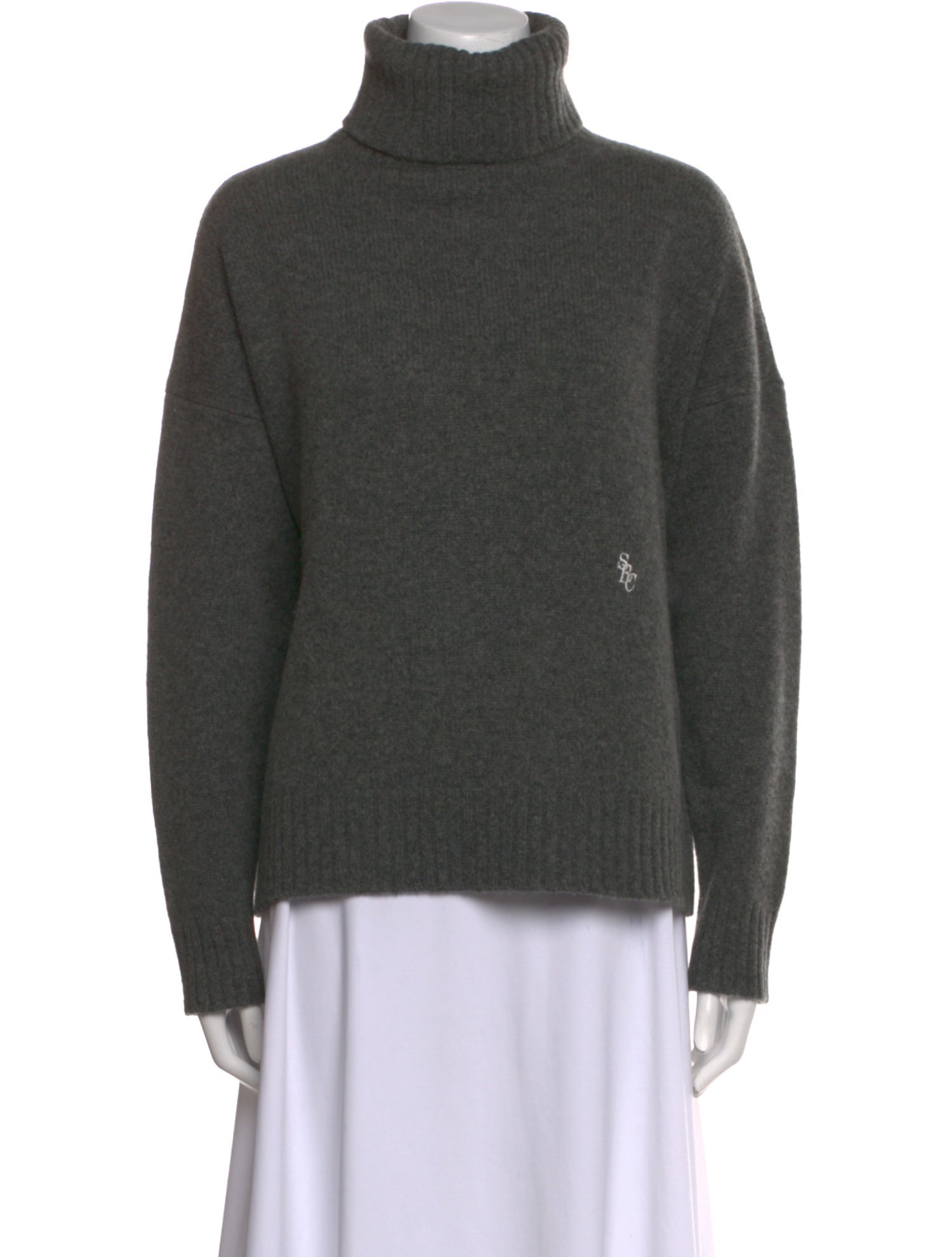 Sporty & Rich Wool Turtleneck Sweater