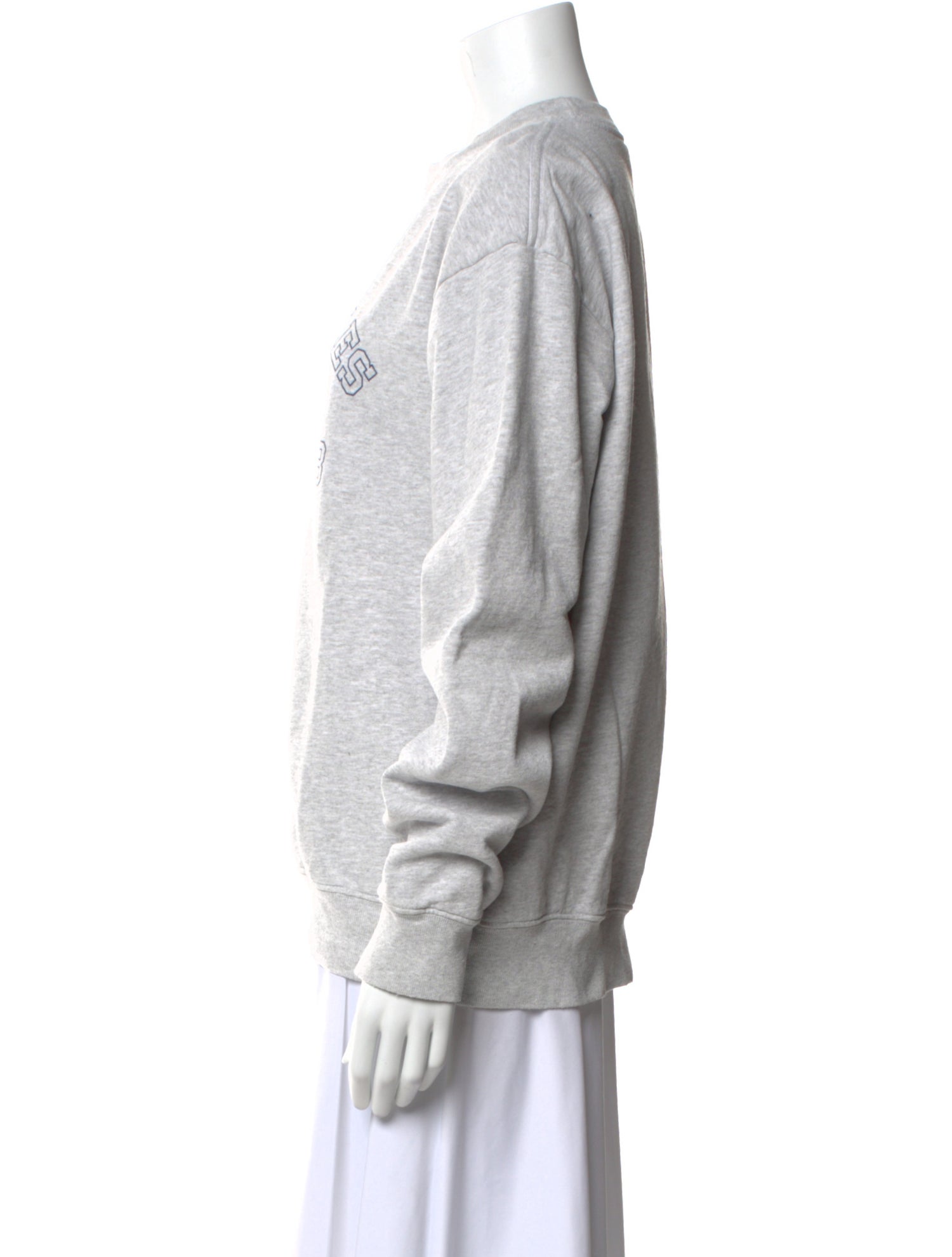 Sporty & Rich Graphic Print Crew Neck Sweatshirt