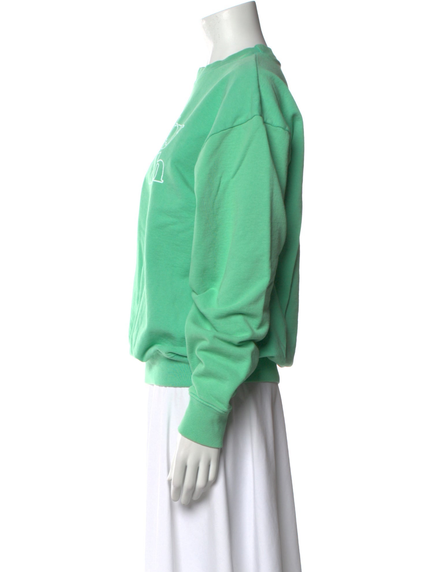 Sporty & Rich Graphic Print Crew Neck Sweatshirt