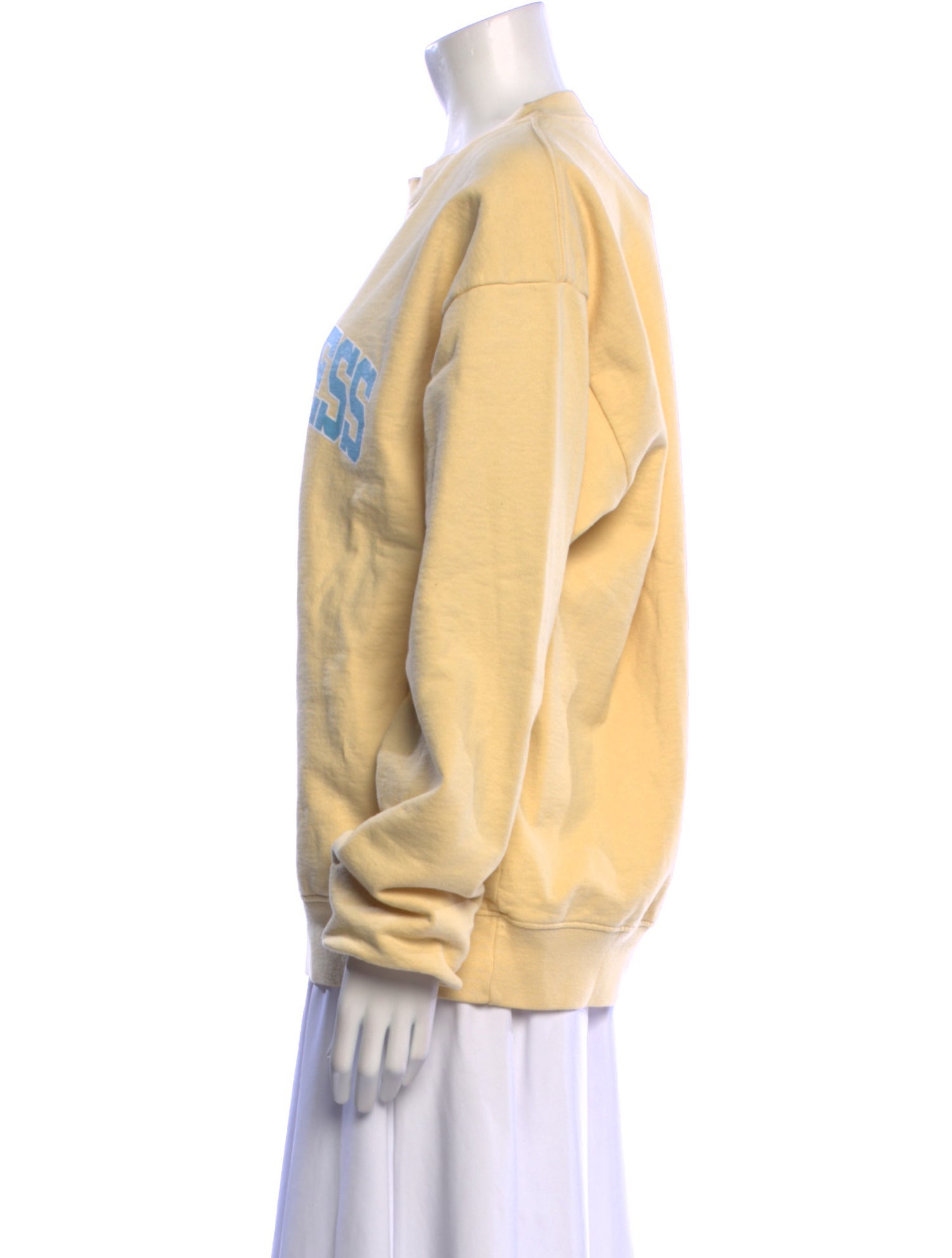 Sporty & Rich Graphic Print Crew Neck Sweatshirt