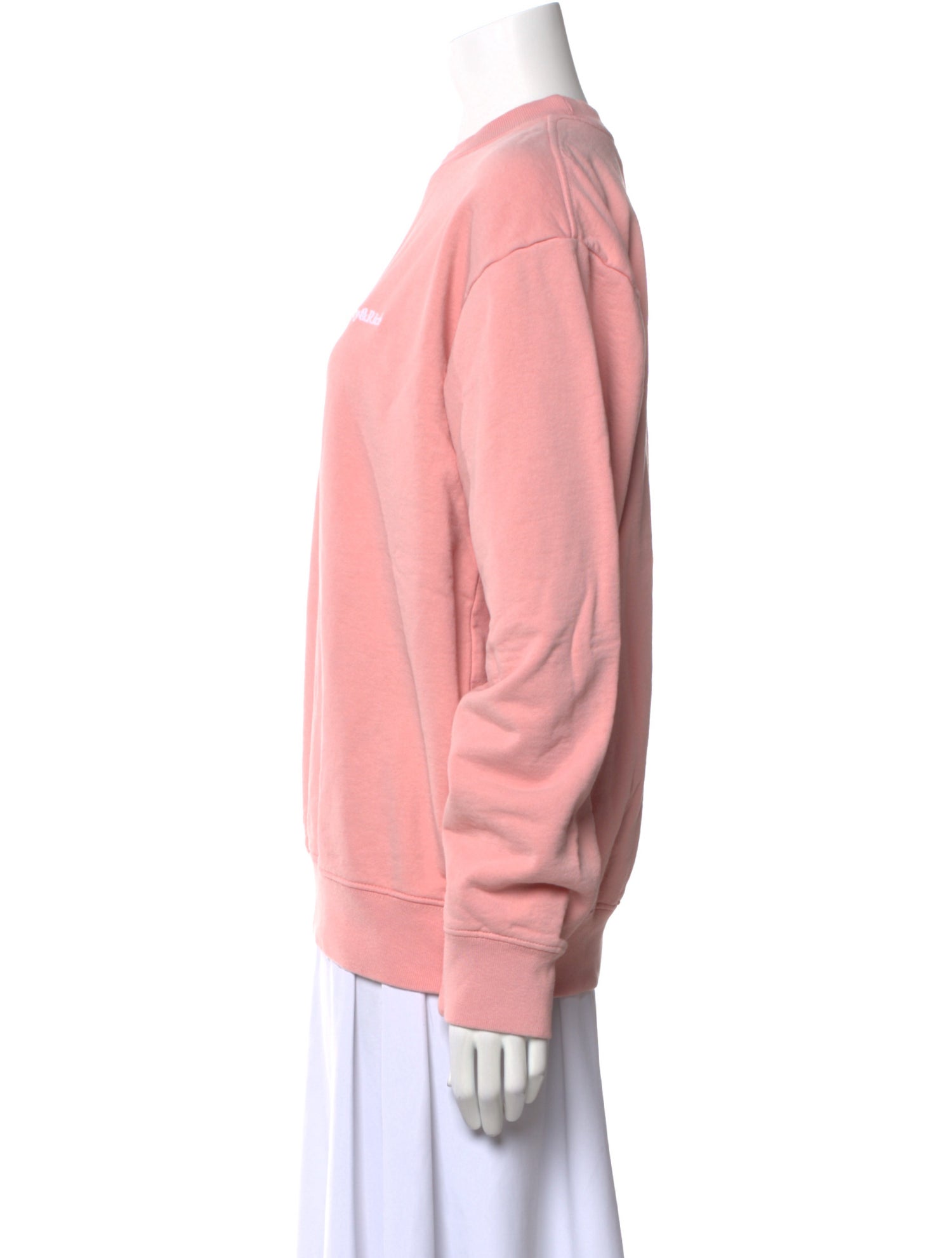 Sporty & Rich Crew Neck Long Sleeve Sweatshirt