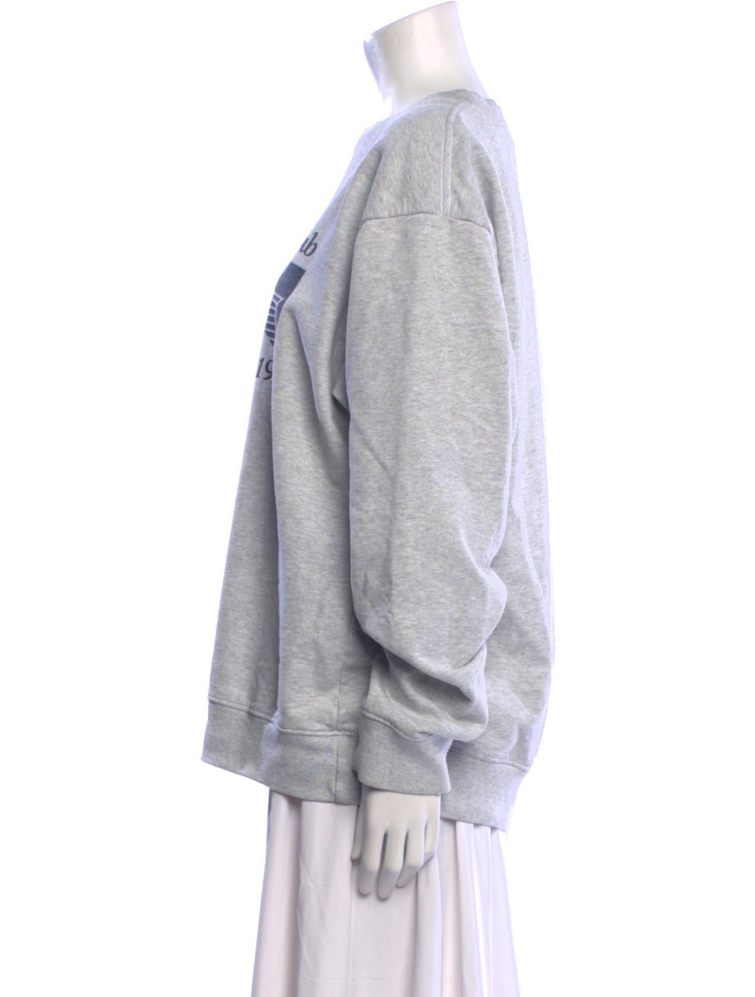 Sporty & Rich Graphic Print Crew Neck Sweatshirt